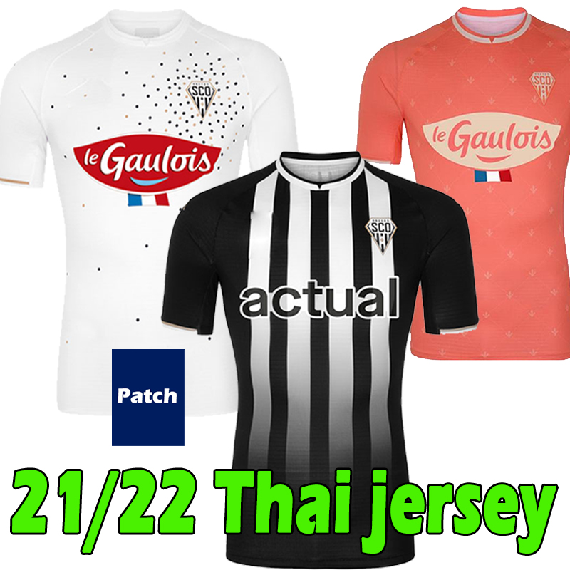 21/22 maillots SCO Angers SOCCER JERSEYS home away black white 2021 2022 Diony Fulgini Boufal Capelle Bahoken Pereira Lage football shirts uniforms tops thailand, 21 22 home
21/22 maillots SCO Angers SOCCER JERSEYS home away black white 2021 2022 Diony Fulgini Boufal Capelle Bahoken Pereira Lage football shirts uniforms tops thailand, 21 22 home