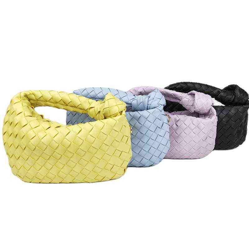 Shoulder Bags Messenger Leather Woven Cloud Luxury Brand Handbag Rope Knot Exquisite Textile Croissant Underarm 1210, Yellow
Shoulder Bags Messenger Leather Woven Cloud Luxury Brand Handbag Rope Knot Exquisite Textile Croissant Underarm 1210, Yellow