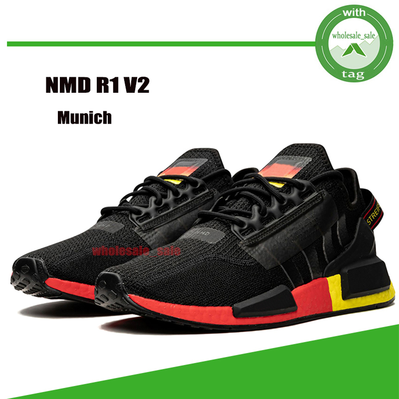 New NMD R1 V2 Mens Running Shoes White Speckled Aqua Tones Mexico City Metallic Core Black Gum Munich Oreo Green Womens Dazzle Camo Outdoor Trainers Sports Sneakers, Black white 36-45
New NMD R1 V2 Mens Running Shoes White Speckled Aqua Tones Mexico City Metallic Core Black Gum Munich Oreo Green Womens Dazzle Camo Outdoor Trainers Sports Sneakers, Black white 36-45
