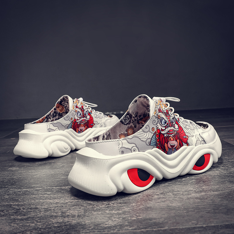 Slippers Baotou semi-trailer with no back heel outdoor summer Korean version trend breathable lazy net red ins men's slippers 1DHC, 1# shoe box
Slippers Baotou semi-trailer with no back heel outdoor summer Korean version trend breathable lazy net red ins men's slippers 1DHC, 1# shoe box