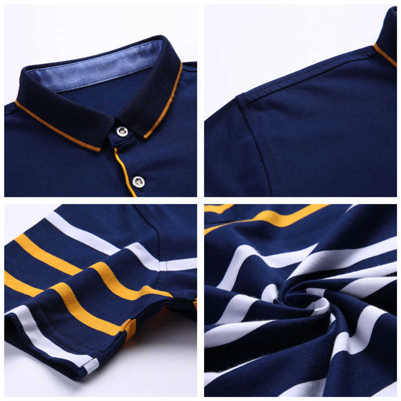 COODRONY Cotton T Shirt Men Short Sleeve T-Shirt Men Summer Social Business Casual Men's T-Shirts Striped Tee Shirt Homme S95101 210623