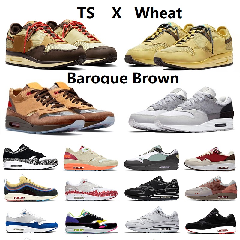 TS X Wheat max 1 87 mens running shoes 1s Off Noir Baroque Brown Kiss of Death K.O.D. CHA Amsterdam London Bacon Sean Wotherspoon men women trainers sports sneakers, Color#2
TS X Wheat max 1 87 mens running shoes 1s Off Noir Baroque Brown Kiss of Death K.O.D. CHA Amsterdam London Bacon Sean Wotherspoon men women trainers sports sneakers, Color#2