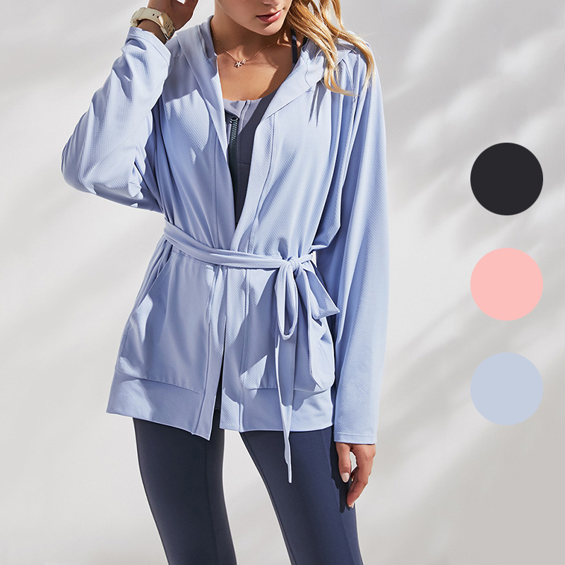 Women Jackets Coats Girls Womens Yoga Wear Fitness Sports Hoodie Strap Long Skirt Outdoor Leisure Long-sleeved Windproof Jacket, Black
Women Jackets Coats Girls Womens Yoga Wear Fitness Sports Hoodie Strap Long Skirt Outdoor Leisure Long-sleeved Windproof Jacket, Black