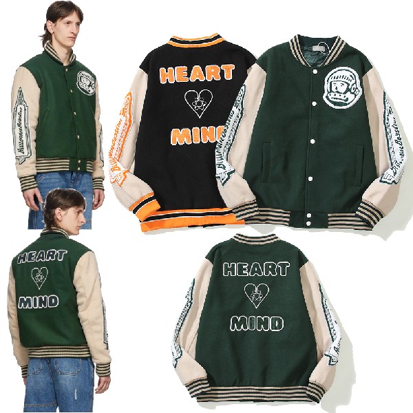 2021 bbc billions youth club astronaut wool woolen embroidery baseball uniform men's HEARTMIND jacket jacket C7062, Black
2021 bbc billions youth club astronaut wool woolen embroidery baseball uniform men's HEARTMIND jacket jacket C7062, Black