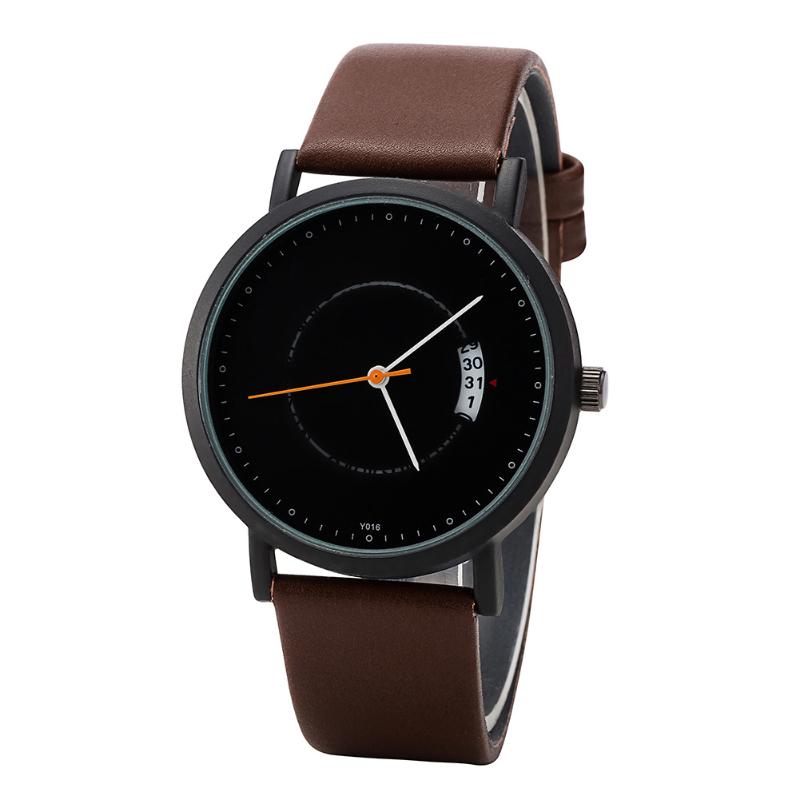 Wristwatches Korean Version Of The Watch Imported Pu Quartz Waterproof Case Men's Casual, Brown
Wristwatches Korean Version Of The Watch Imported Pu Quartz Waterproof Case Men's Casual, Brown