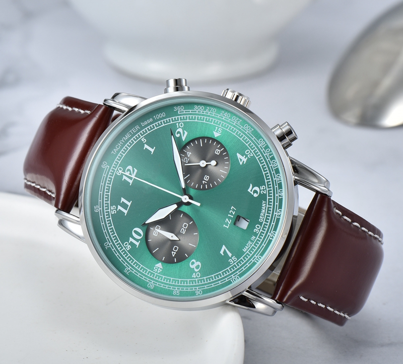 2021 high quality Men Luxury Watches Five stitches series All the dials work Mens quartz Watch Germany Top brand leather Strap chronograph Fashion accessories
2021 high quality Men Luxury Watches Five stitches series All the dials work Mens quartz Watch Germany Top brand leather Strap chronograph Fashion accessories