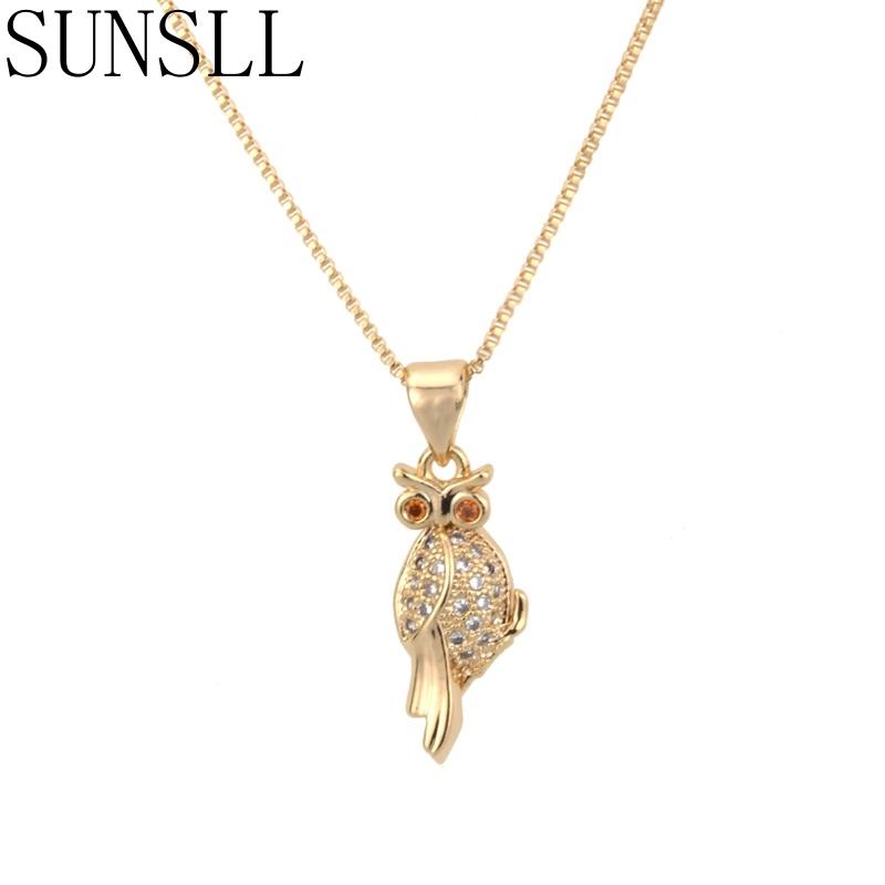 Pendant Necklaces SUNSLL Designed Gold/Silver Color Copper White Cubic Zirconia Unique Tiny Small Necklace Jewelry For Women
Pendant Necklaces SUNSLL Designed Gold/Silver Color Copper White Cubic Zirconia Unique Tiny Small Necklace Jewelry For Women