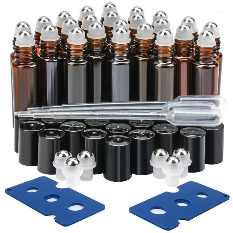 Storage Bottles & Jars 24pcs 10ml Glass Roller Blue/amber Essential Oil With Stainless Steel Balls
Storage Bottles & Jars 24pcs 10ml Glass Roller Blue/amber Essential Oil With Stainless Steel Balls