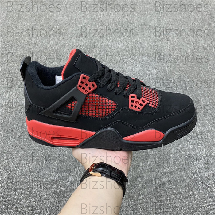 4 Red Thunder Basketball shoes Black White Red Outdoor 4s Mens Sneakers Trainers, 02
4 Red Thunder Basketball shoes Black White Red Outdoor 4s Mens Sneakers Trainers, 02