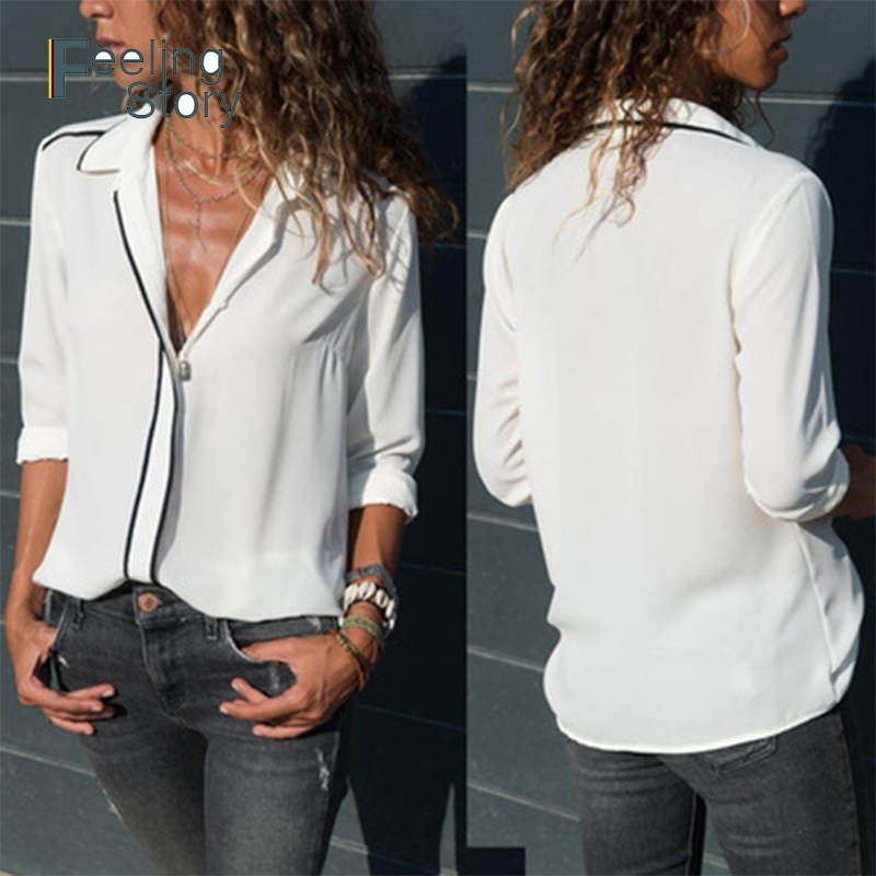 Women Sexy Deep V-Neck White Chiffon Blouse Striped Long Sleeve Button Shirts Spring Office Lady Elegant Blusas Tops Plus Size 210603, Green
Women Sexy Deep V-Neck White Chiffon Blouse Striped Long Sleeve Button Shirts Spring Office Lady Elegant Blusas Tops Plus Size 210603, Green