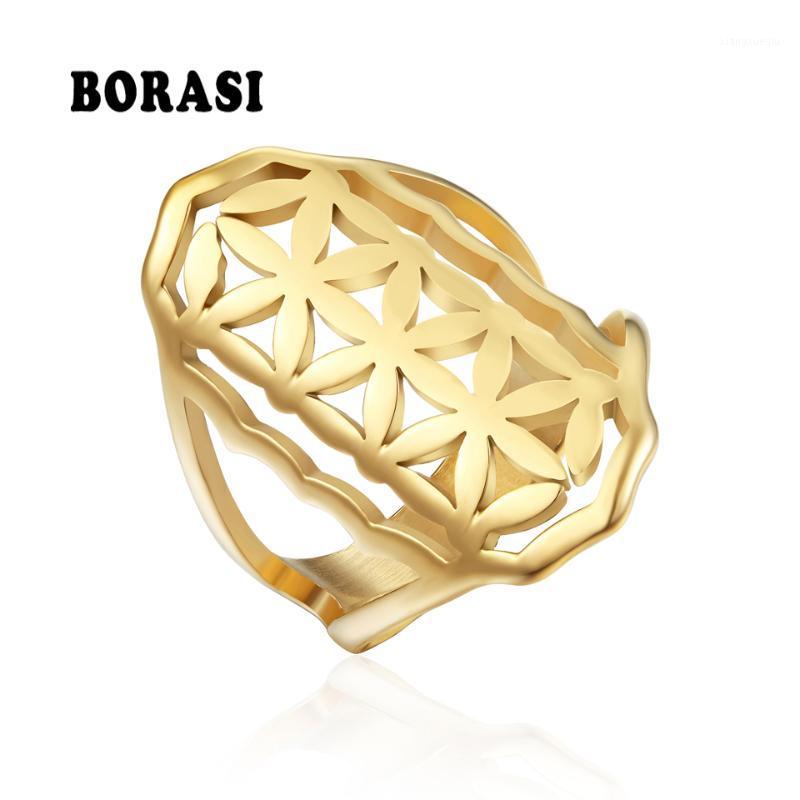 Luxury Big Rings For Women Stainless Steel Gold Color Wedding Party Ring Personality Female Jewelry 2022 Band, Silver
Luxury Big Rings For Women Stainless Steel Gold Color Wedding Party Ring Personality Female Jewelry 2022 Band, Silver