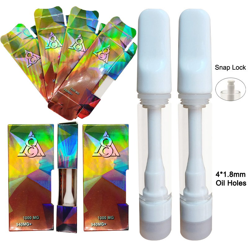 D8 Full Ceramic Disposable Vape Cartridges Empty Thick Oil Atomizers 1ml 510 Thread Cartridge Snap Lock Glass Tanks Lead Free Vaporizers Pens Carts Packaging
D8 Full Ceramic Disposable Vape Cartridges Empty Thick Oil Atomizers 1ml 510 Thread Cartridge Snap Lock Glass Tanks Lead Free Vaporizers Pens Carts Packaging