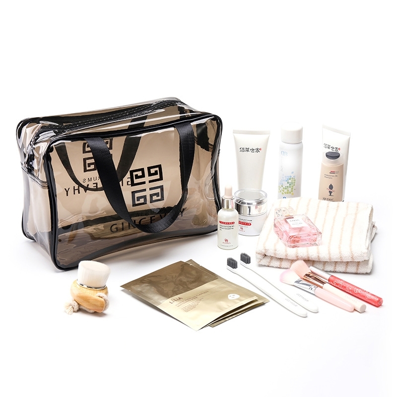 Net red ins wind PVC cosmetic fashionable and convenient storage travel waterproof transparent multifunctional swimming wash bag, Grey small bag
Net red ins wind PVC cosmetic fashionable and convenient storage travel waterproof transparent multifunctional swimming wash bag, Grey small bag