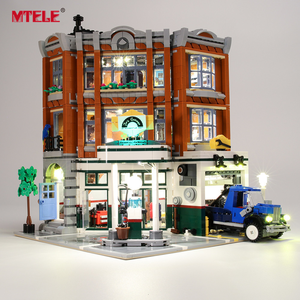 Blocks MTELE Brand LED Light Up Kit For 10264 Creator Corner Garage Car Repair Station Lighting Set (NOT Include The Model) 1008
Blocks MTELE Brand LED Light Up Kit For 10264 Creator Corner Garage Car Repair Station Lighting Set (NOT Include The Model) 1008