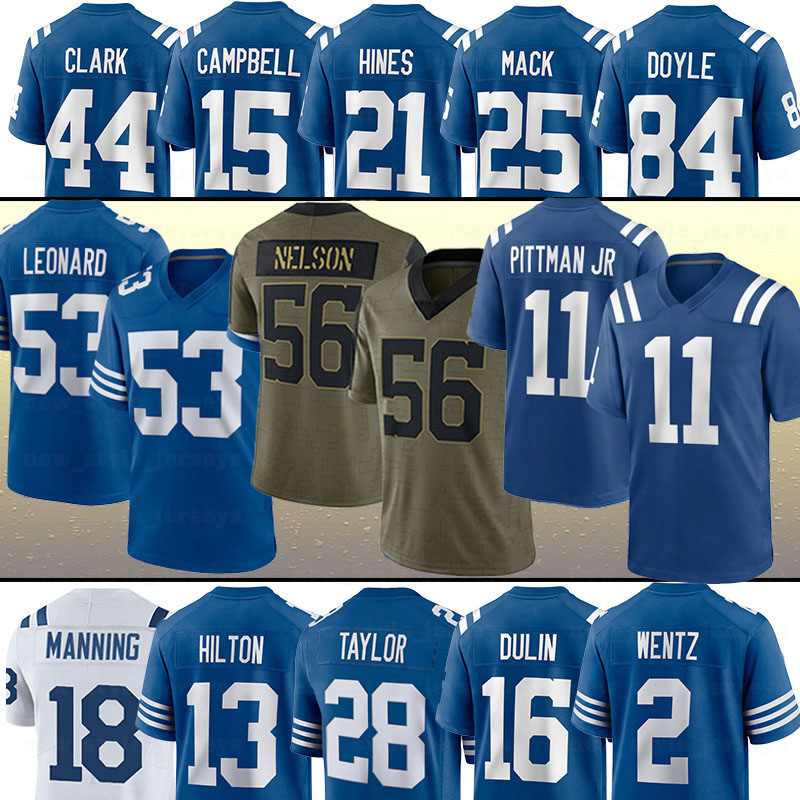 53 Darius Leonard Football Jersey Jonathan Taylor Mike Strachan QUENTON NELSON Carson Wentz Michael Pittman Jr Sam Ehlinger Rodrigo Blankenship, Blue
53 Darius Leonard Football Jersey Jonathan Taylor Mike Strachan QUENTON NELSON Carson Wentz Michael Pittman Jr Sam Ehlinger Rodrigo Blankenship, Blue