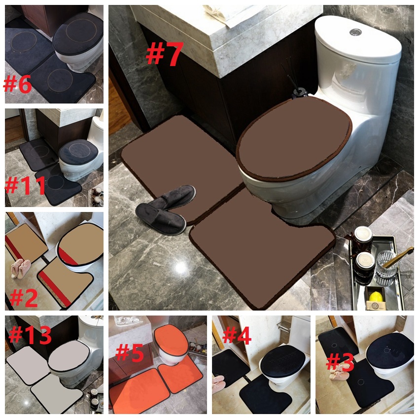 Vintage Bathroom Rugs Tide Full Letters Flower Toilets Seat Covers Ins Fashion Home Overcoat Toilet Cover Carpet Floor Mats 3pcs Set
Vintage Bathroom Rugs Tide Full Letters Flower Toilets Seat Covers Ins Fashion Home Overcoat Toilet Cover Carpet Floor Mats 3pcs Set
