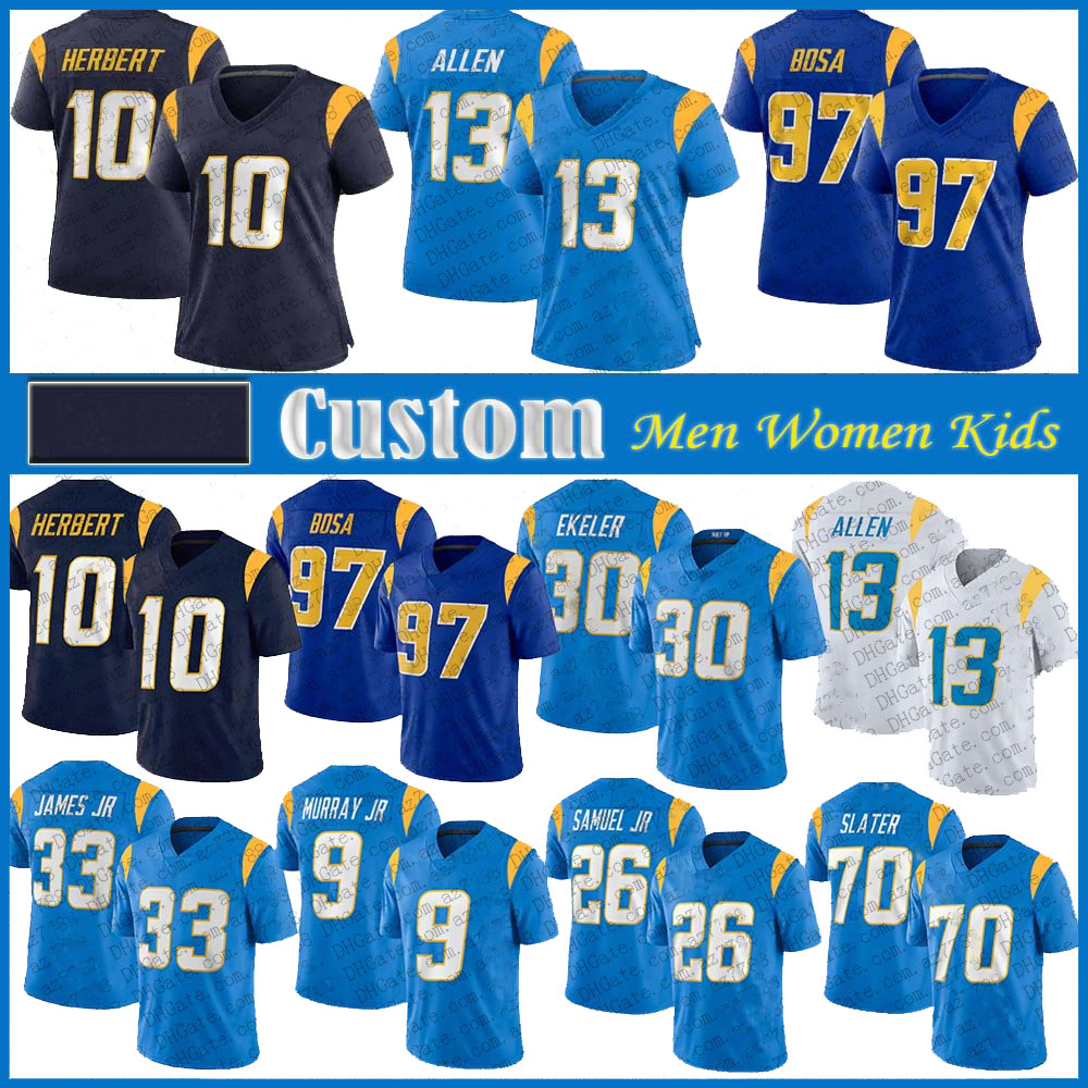 Los 10 Justin Herbert Angeles Custom Men Women Kid LA Football jersey LAC 97 Bosa 13 Keenan Allen 30 Austin Ekeler 33 Derwin James 9 ChargersMurray 70 Rashawn, Purple
Los 10 Justin Herbert Angeles Custom Men Women Kid LA Football jersey LAC 97 Bosa 13 Keenan Allen 30 Austin Ekeler 33 Derwin James 9 ChargersMurray 70 Rashawn, Purple
