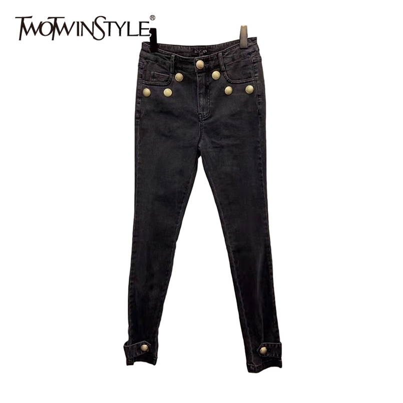 Patchwork Rivet Slim Jeans For Women High Waist Elastic Black Casual Denim Pants Female Fashion Clothing 210521
Patchwork Rivet Slim Jeans For Women High Waist Elastic Black Casual Denim Pants Female Fashion Clothing 210521