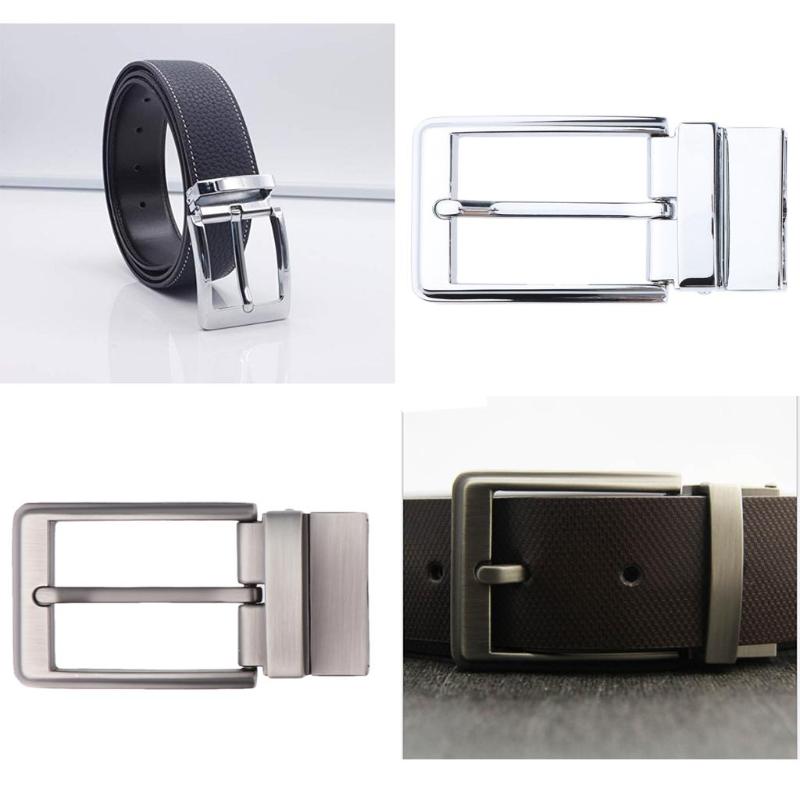 Belts Mens Reversible Belt Buckle Replacement, Fit For 34mm Leather Strap - Premium Quality, Silver
Belts Mens Reversible Belt Buckle Replacement, Fit For 34mm Leather Strap - Premium Quality, Silver