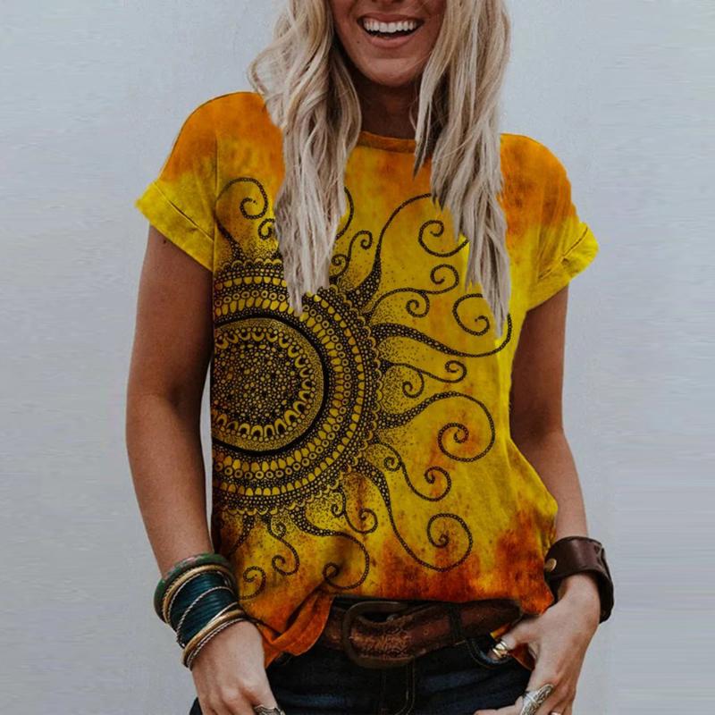 Women' Blouses & Shirts Women Vintage Tops Short Sleeve Shirt Ladies Fashion Top Harajuku Graphic Blouse O Neck Plus Size Summer, Green
Women' Blouses & Shirts Women Vintage Tops Short Sleeve Shirt Ladies Fashion Top Harajuku Graphic Blouse O Neck Plus Size Summer, Green