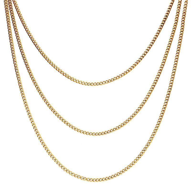 Width 4mm 8mm 40CM/50CM/60CM/70CM Arc-Shaped Stainless Steel Thick Chain Necklace For Woman Men Chunky Choker Hip Hop Jewelry1
Width 4mm 8mm 40CM/50CM/60CM/70CM Arc-Shaped Stainless Steel Thick Chain Necklace For Woman Men Chunky Choker Hip Hop Jewelry1