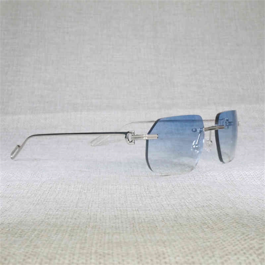 Ancient New Lens Shape Rimless Sunglasses Men Women Outdoor Gafas Clear Glasses Meal Frame for Reading Oculos Shades French
Ancient New Lens Shape Rimless Sunglasses Men Women Outdoor Gafas Clear Glasses Meal Frame for Reading Oculos Shades French