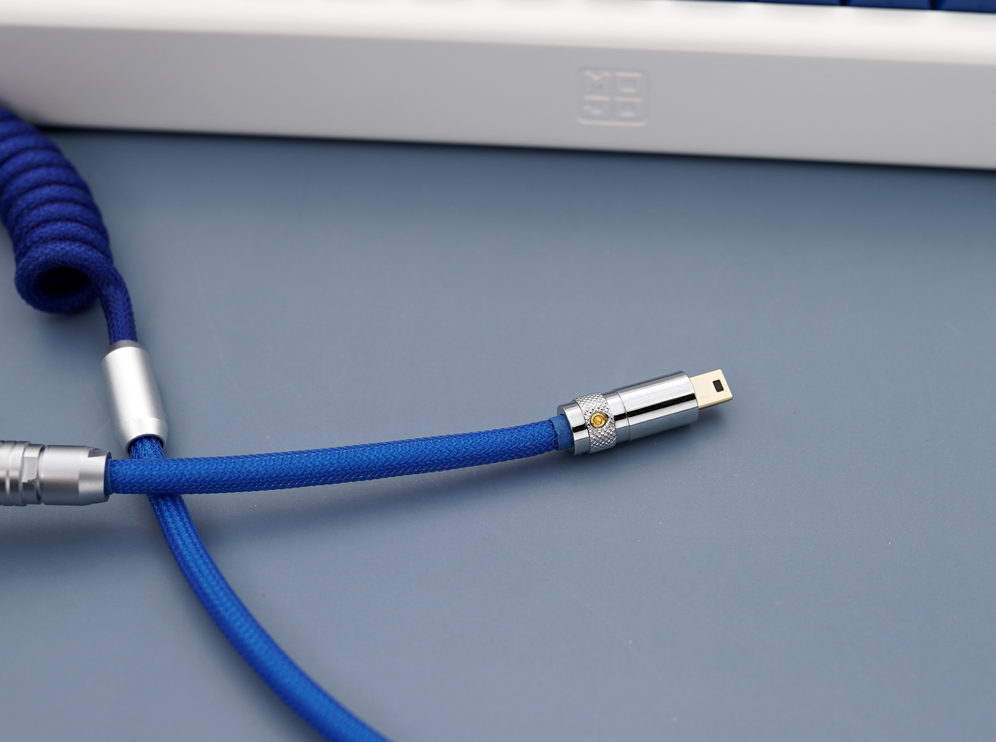 GeekCable Handmade Customized Mechanical Keyboard Data Cable For GMK Theme SP Keycap Line Vanguard Colorway