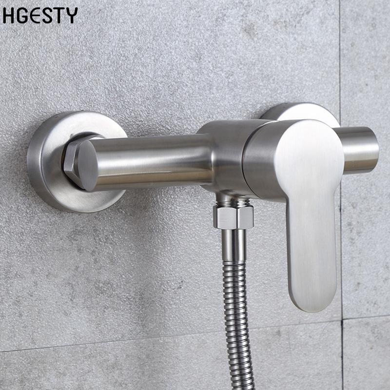 Wall Mounted Bathroom Shower Faucet Stainless Steel Bath Tub Valve Faucets Single Handle Cold And Water Mixer Tap Sets
Wall Mounted Bathroom Shower Faucet Stainless Steel Bath Tub Valve Faucets Single Handle Cold And Water Mixer Tap Sets