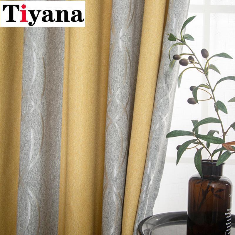 Curtain & Drapes Striped Nordic Style Yellow Curtains For Living Room Shade Chenille Thickened Warmth And Cold-proof JK271Z
Curtain & Drapes Striped Nordic Style Yellow Curtains For Living Room Shade Chenille Thickened Warmth And Cold-proof JK271Z