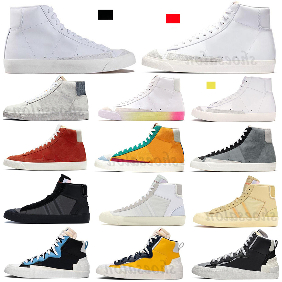 Shoes top quality blazer mid 77 vintage mens womens women White black Pine Green Snakeskin Habanero Red Kumquat sport sneakers
Shoes top quality blazer mid 77 vintage mens womens women White black Pine Green Snakeskin Habanero Red Kumquat sport sneakers