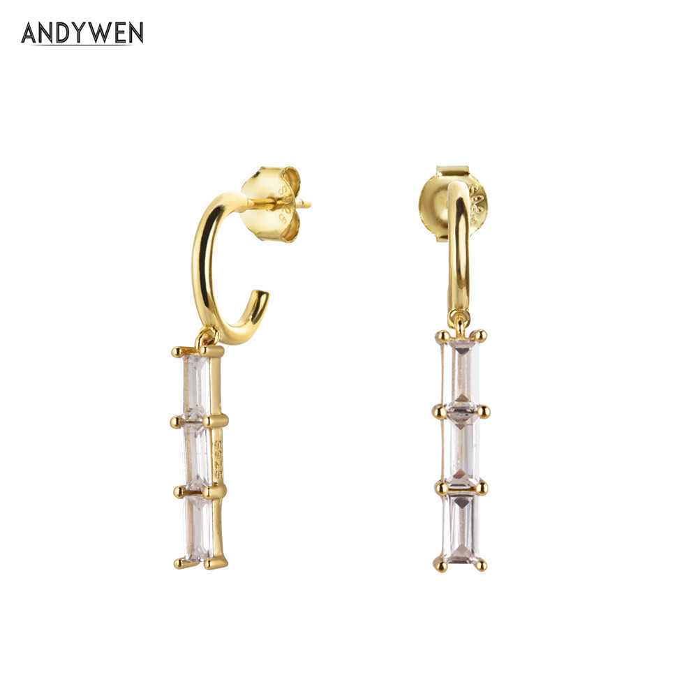 ANDYWEN 925 Sterling Silver 7.5mm Line Drop Earring Long Chain Women Circle Hoop Piercing Ohrringe Zircon CZ Fashion Jewelry 210608
ANDYWEN 925 Sterling Silver 7.5mm Line Drop Earring Long Chain Women Circle Hoop Piercing Ohrringe Zircon CZ Fashion Jewelry 210608