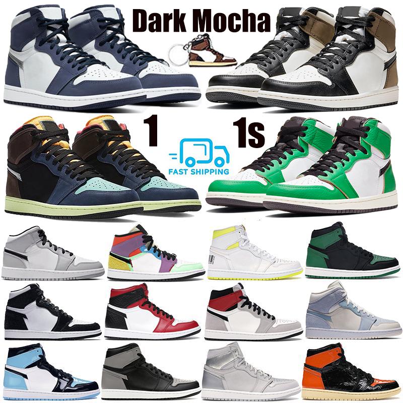 basketball shoes Mens 1 1s High Dark Mocha Midnight Navy Mid light smoke grey Twist Chicago bred Toe Sneakers women sports trainers
basketball shoes Mens 1 1s High Dark Mocha Midnight Navy Mid light smoke grey Twist Chicago bred Toe Sneakers women sports trainers