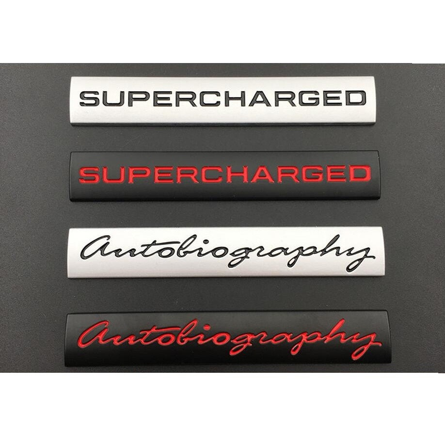 silver black autobiography supercharged trunk letters badge emblem emblems badges for land rover discovery range rover
silver black autobiography supercharged trunk letters badge emblem emblems badges for land rover discovery range rover