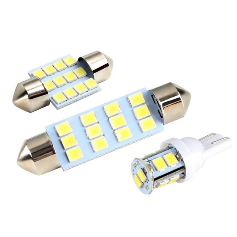 Car Headlights 20Pcs/Set Combination LED Bulb T10/31Mm/42Mm White 6000K Interior Light E Map Door License Plate
Car Headlights 20Pcs/Set Combination LED Bulb T10/31Mm/42Mm White 6000K Interior Light E Map Door License Plate