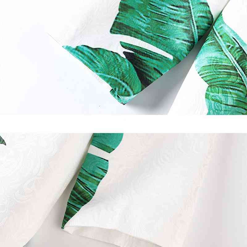 Fashion Runway Summer Coat Women's Long Sleeve Floral Print Crystal Beading Casual Outerwear Overcoat 210522