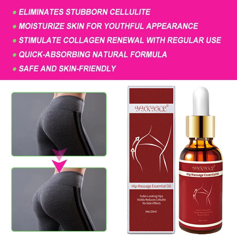 Hip Buttock Enlargement Essential Oil Cream Effective Lifting & Firming Hip Lift Up Butt Beauty Big Ass