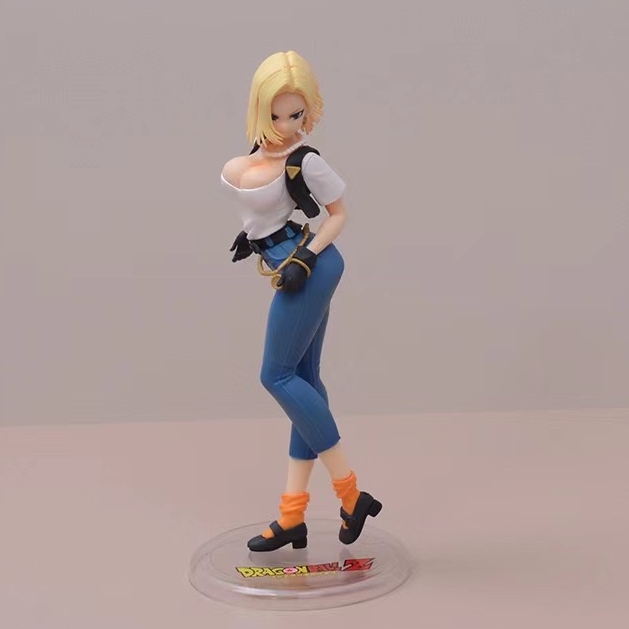 Sexy Android 18# lazuli Girl Anime Action Figures Doll PVC Collectiotn Model Toys No box 19cm, As pic
Sexy Android 18# lazuli Girl Anime Action Figures Doll PVC Collectiotn Model Toys No box 19cm, As pic
