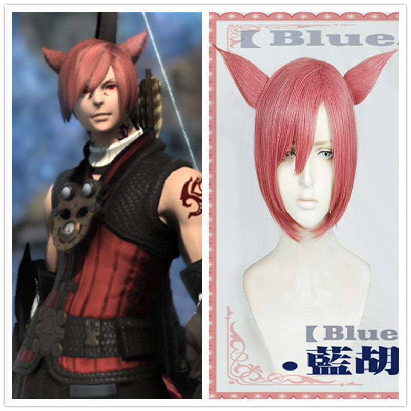 Costume AccessoriesFF14 Graha Tia Wig with Ears Final Fantasy XIV Cosplay Wig Red Short Synthetic Hair Halloween Role Play Graha Tia, Default color
Costume AccessoriesFF14 Graha Tia Wig with Ears Final Fantasy XIV Cosplay Wig Red Short Synthetic Hair Halloween Role Play Graha Tia, Default color