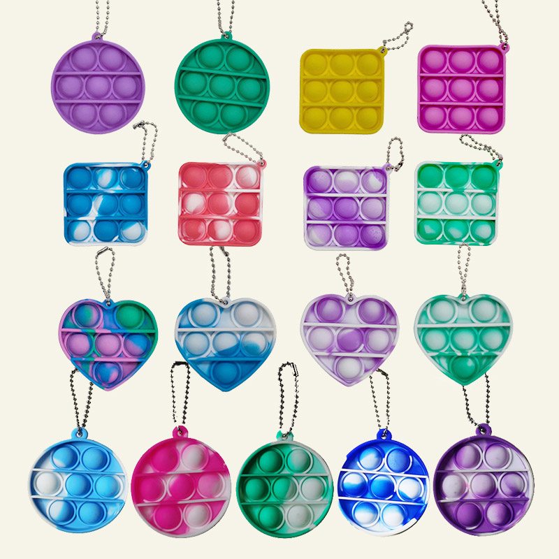 Mini Push Bubble Sensory Toy Autism Needs Squishy Stress Reliever Toys Adult Child Funny Anti-stress It Fidget Keychain
Mini Push Bubble Sensory Toy Autism Needs Squishy Stress Reliever Toys Adult Child Funny Anti-stress It Fidget Keychain
