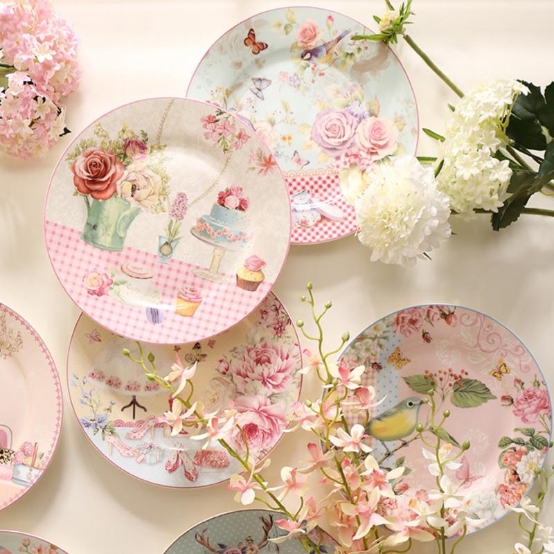 Dishes & Plates Pastoral Bone China And Porcelain Cake Dish Pastry Fruit Tray Ceramic Tableware Steak Dinner L1, 8inch style f
Dishes & Plates Pastoral Bone China And Porcelain Cake Dish Pastry Fruit Tray Ceramic Tableware Steak Dinner L1, 8inch style f