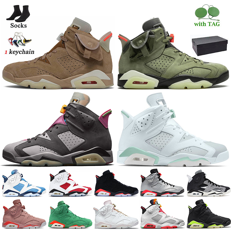 6s Women Mens Basketball Shoes Jumpman Retro Jordan 6 Trainers Travis Scott British Khaki Bordeaux Tiffany Blue Air Jorden Designer Sneakers Gold Hoops UNC Hare, C45 electric green 40-47
6s Women Mens Basketball Shoes Jumpman Retro Jordan 6 Trainers Travis Scott British Khaki Bordeaux Tiffany Blue Air Jorden Designer Sneakers Gold Hoops UNC Hare, C45 electric green 40-47