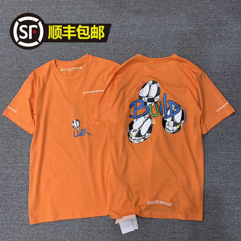 Correct Version of Summer Crosin Ch Couple Graffiti Series Tokyo Orange Crew Neck Short Sleeve T-shirt for Men, White;black
Correct Version of Summer Crosin Ch Couple Graffiti Series Tokyo Orange Crew Neck Short Sleeve T-shirt for Men, White;black