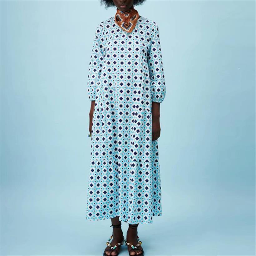 summer print loose vintage women dresses 3 4 sleeve o neck female elegant fashion mid calf vestidos oyk2508, Black;gray
summer print loose vintage women dresses 3 4 sleeve o neck female elegant fashion mid calf vestidos oyk2508, Black;gray