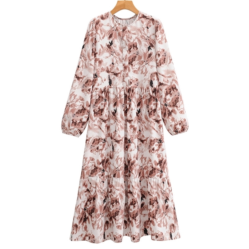 Summer Women Long Dress Section Ladies' O-neck Short Sleeve Printed Dresses Female loose dress 210524, Multi
Summer Women Long Dress Section Ladies' O-neck Short Sleeve Printed Dresses Female loose dress 210524, Multi