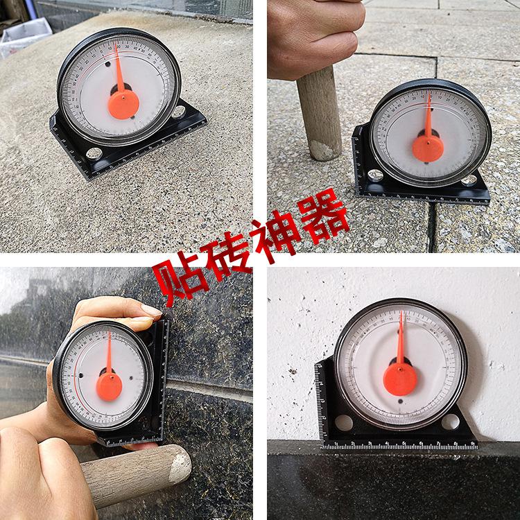 2021 Mini Inclinometer Protractor Tilt Level Meter Angle Finder Clinometer Slope Angle Meter With Magnetic Base