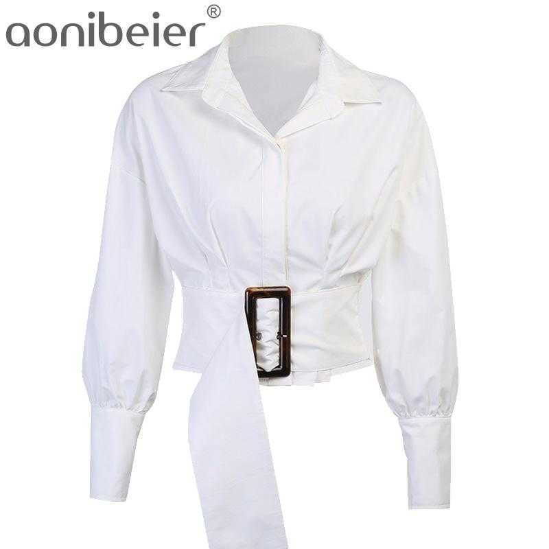 England Style Ladies White Shirt Spring Autumn Fold Detail Drop Shoulder Long Sleeve Women Casual Blouses with Sashes 210604
England Style Ladies White Shirt Spring Autumn Fold Detail Drop Shoulder Long Sleeve Women Casual Blouses with Sashes 210604