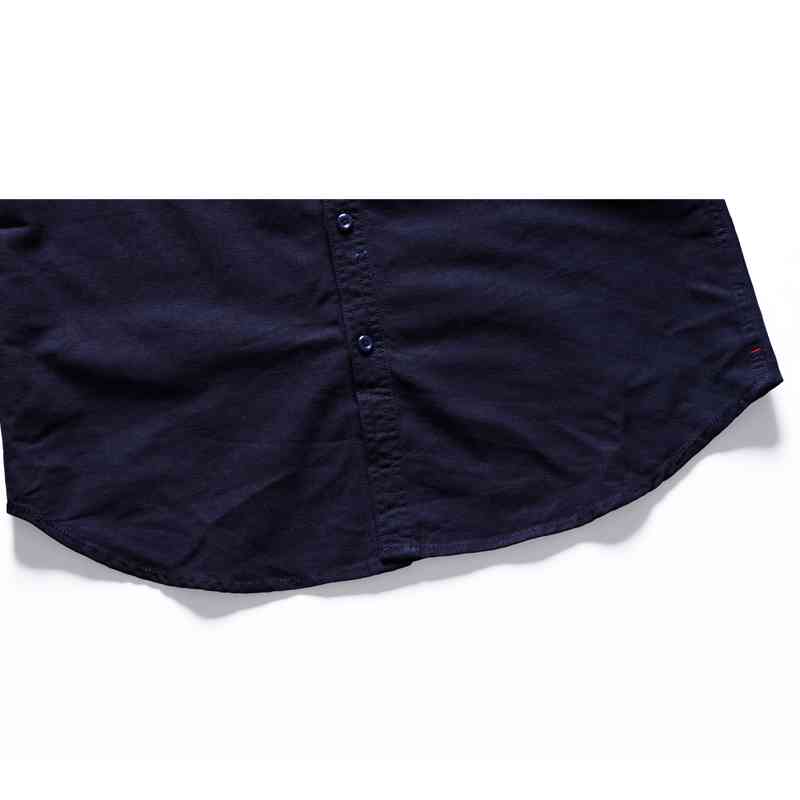 9 Colors New 100% Cotton Oxford Shirt Men Spring Casual Men Shirt Long Sleeve Slim Fit Dress Shirts Men's Social Shirt 210410