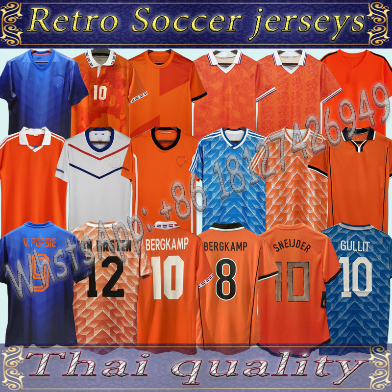 Netherlands retro soccer jersey 1974 1986 1988 1990 1991 1995 1997 1998 2000 2002 2010 2012 2014 DE JONG Holland football shirt Vintage GULL, Black;yellow
Netherlands retro soccer jersey 1974 1986 1988 1990 1991 1995 1997 1998 2000 2002 2010 2012 2014 DE JONG Holland football shirt Vintage GULL, Black;yellow