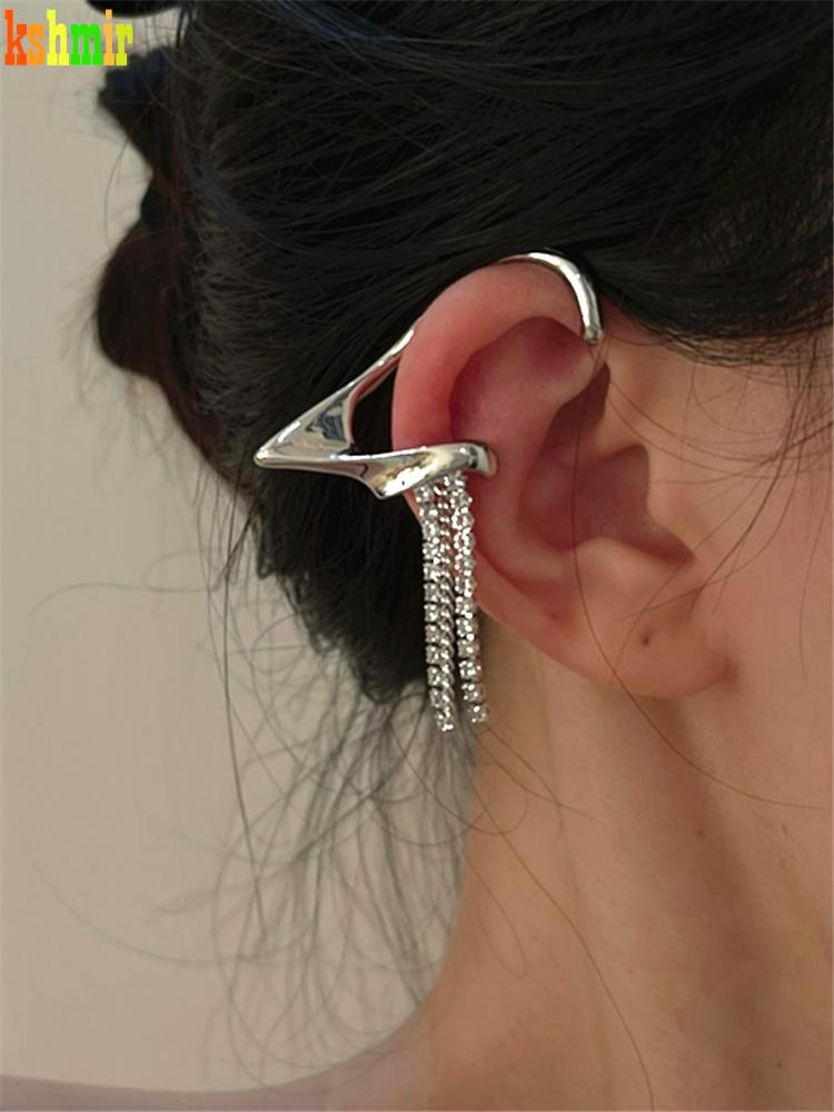 Dangle & Chandelier Kshmir Ear Hang Instant With Refined Elf Ears Copper Zircon Face Small Clip Fringed Earrings Earring Without
Dangle & Chandelier Kshmir Ear Hang Instant With Refined Elf Ears Copper Zircon Face Small Clip Fringed Earrings Earring Without