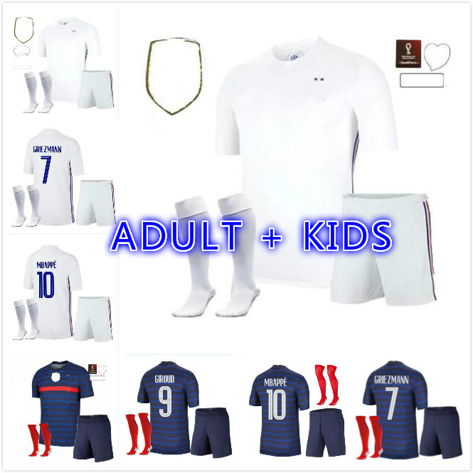 men+kids 20 21 France BENZEMA adult soccer Jerseys Maillot de Foot enfant kids kit 2 stars GRIEZMANN KANTE MBAPPE POGBA Football shirts, Black;yellow
men+kids 20 21 France BENZEMA adult soccer Jerseys Maillot de Foot enfant kids kit 2 stars GRIEZMANN KANTE MBAPPE POGBA Football shirts, Black;yellow